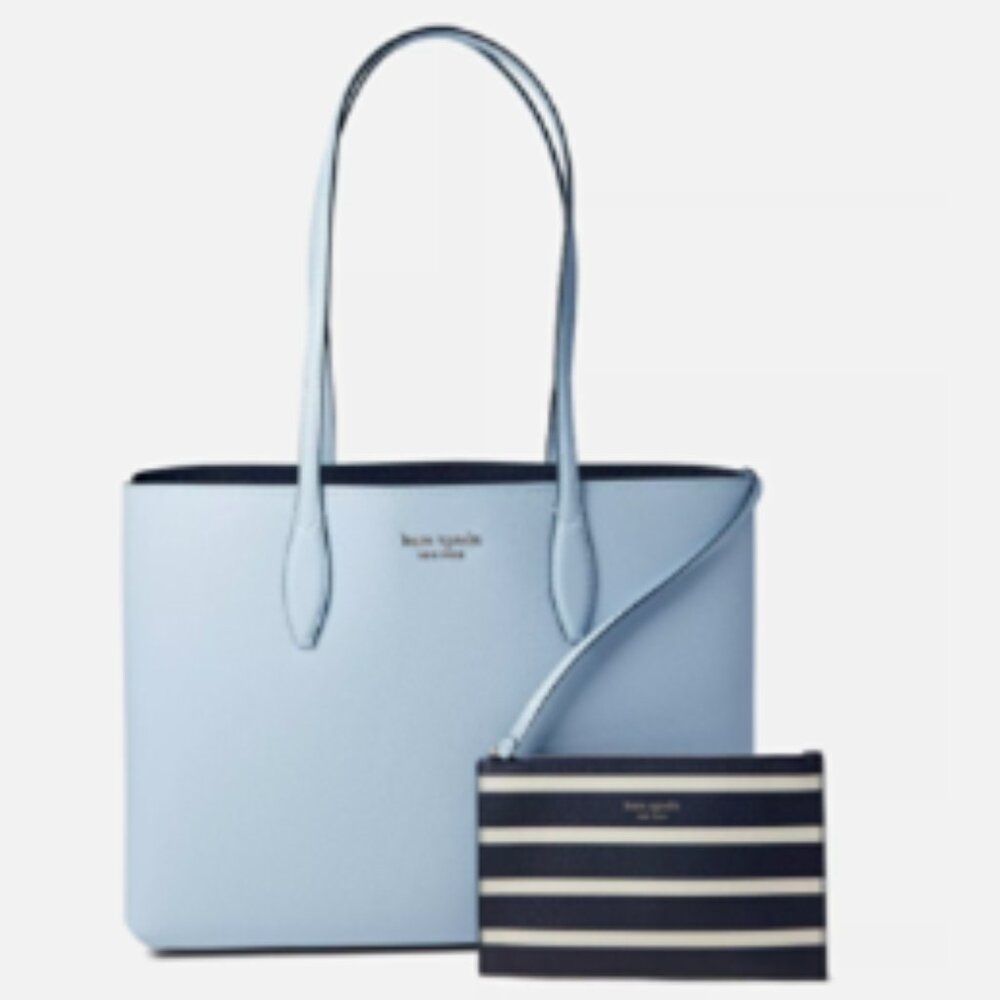 NWT Kate Spade All Day Large Tote PXR00297 Celeste Blue (RARE!)